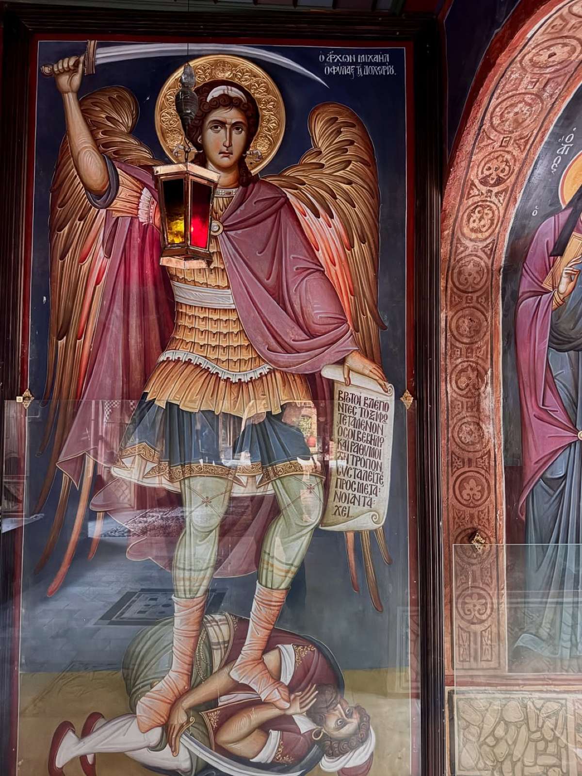 Στιγμιότυπα που ανέβασε ο Στέφανος Κωνσταντινίδης από το Άγιο Όρος