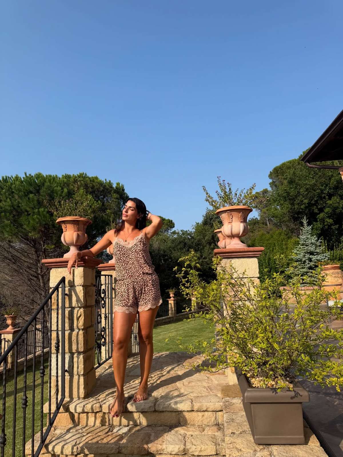 Η Τόνια Σωτηροπούλου στη Σικελία