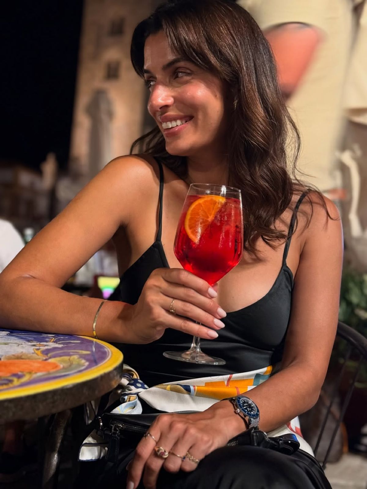 Η Τόνια Σωτηροπούλου στη Σικελία