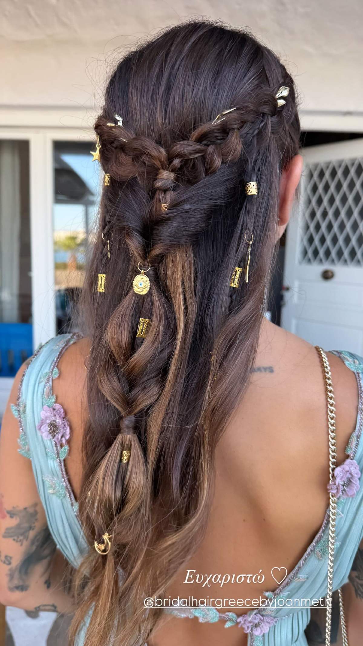 Η Εριέττα Κούρκουλου βάφτισε το γιο της