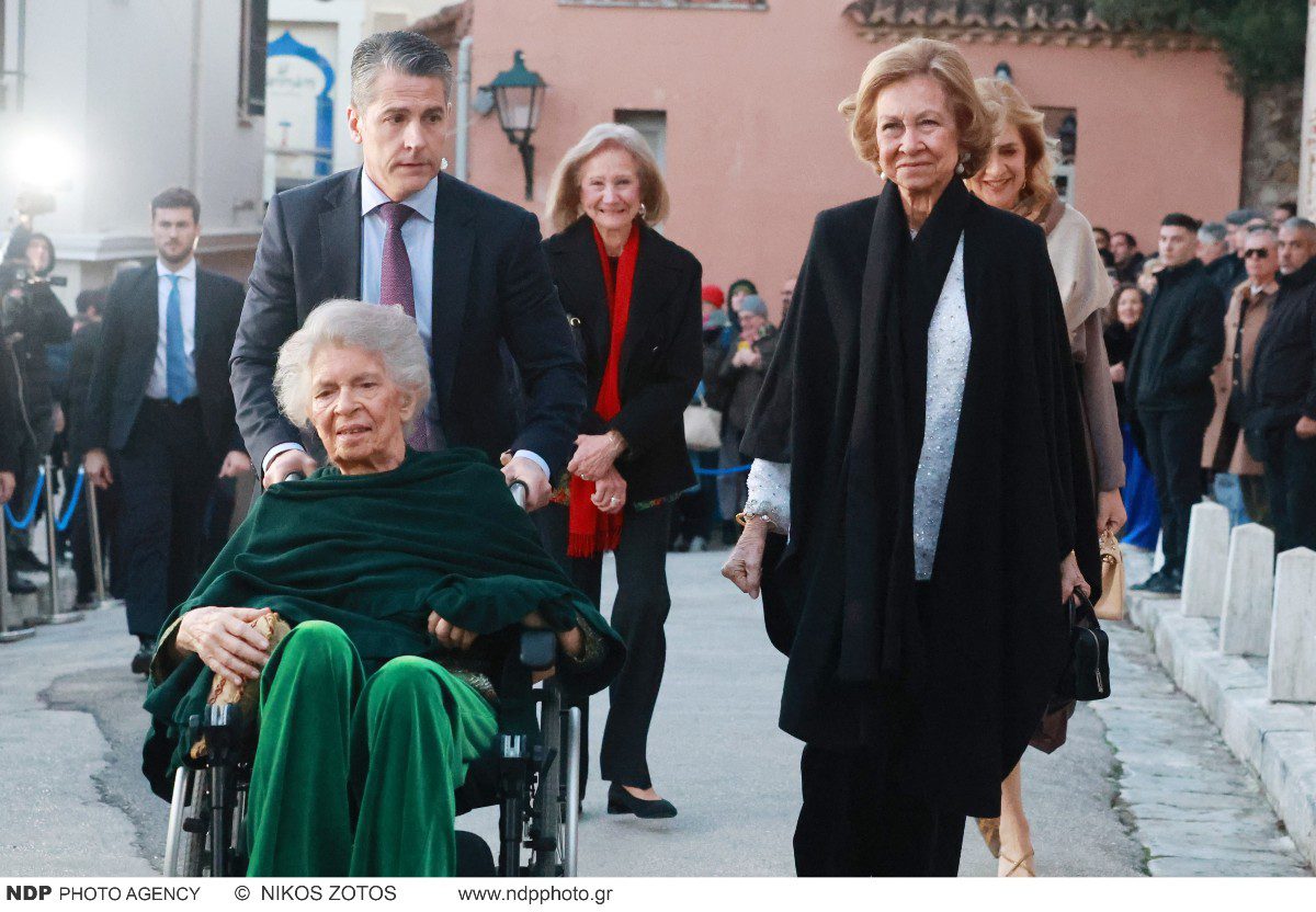 Βασίλισσα Σοφία με την αδερφή της, Πριγκίπισσα Ειρήνη