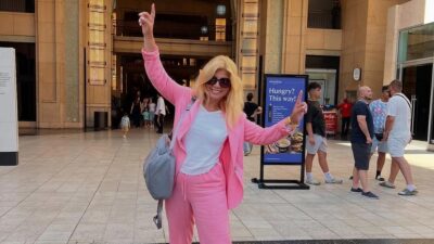 Η Ζήνα Κουτσελίνη στο Λος Άντζελες