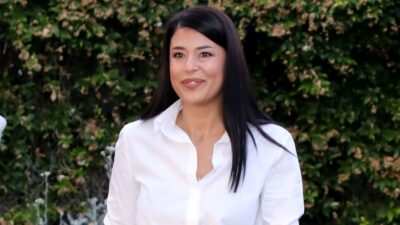 Η Αφροδίτη Λατινοπούλου σε δημόσια εμφάνισή της