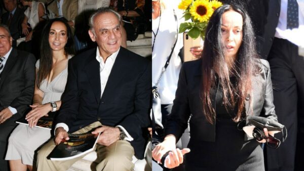 Ο Άκης Τζοχατζόπουλος και η σύζυγός του, Βίκυ Σταμάτη