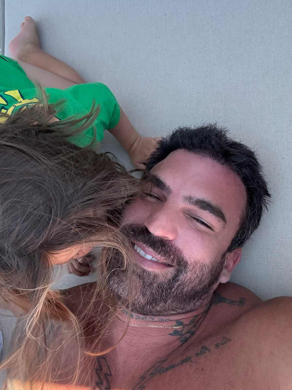 Ο Δημήτρης Αλεξάνδρου με τον γιο του, Πάρη
