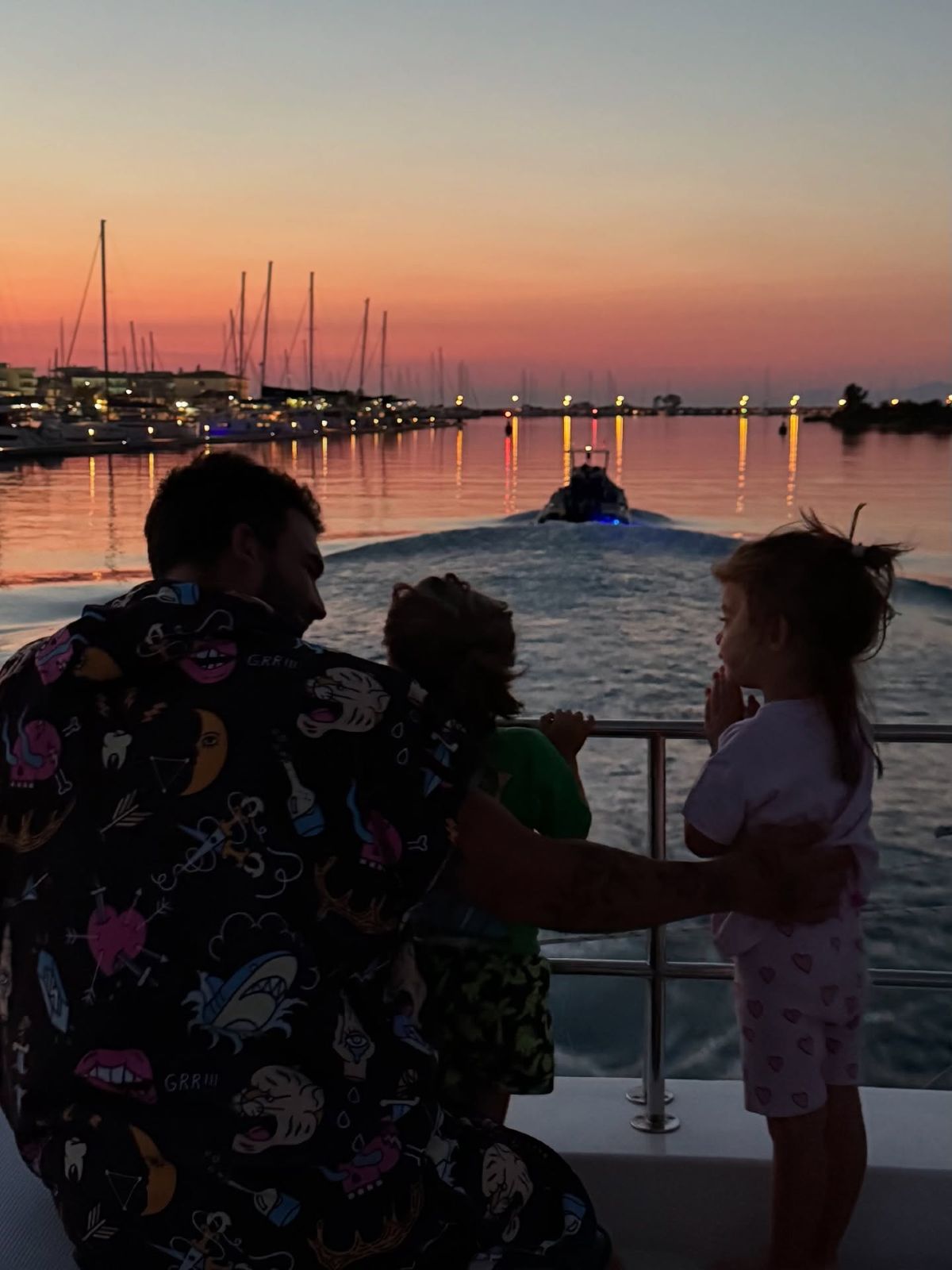 Ο Δημήτρης Αλεξάνδρου με τον γιο του, Πάρη