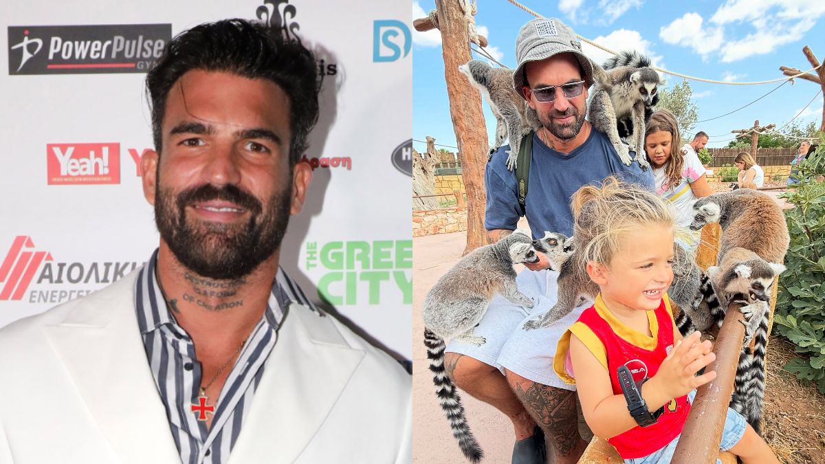 Ο Δημήτρης Αλεξάνδρου με τον γιο του, Πάρη