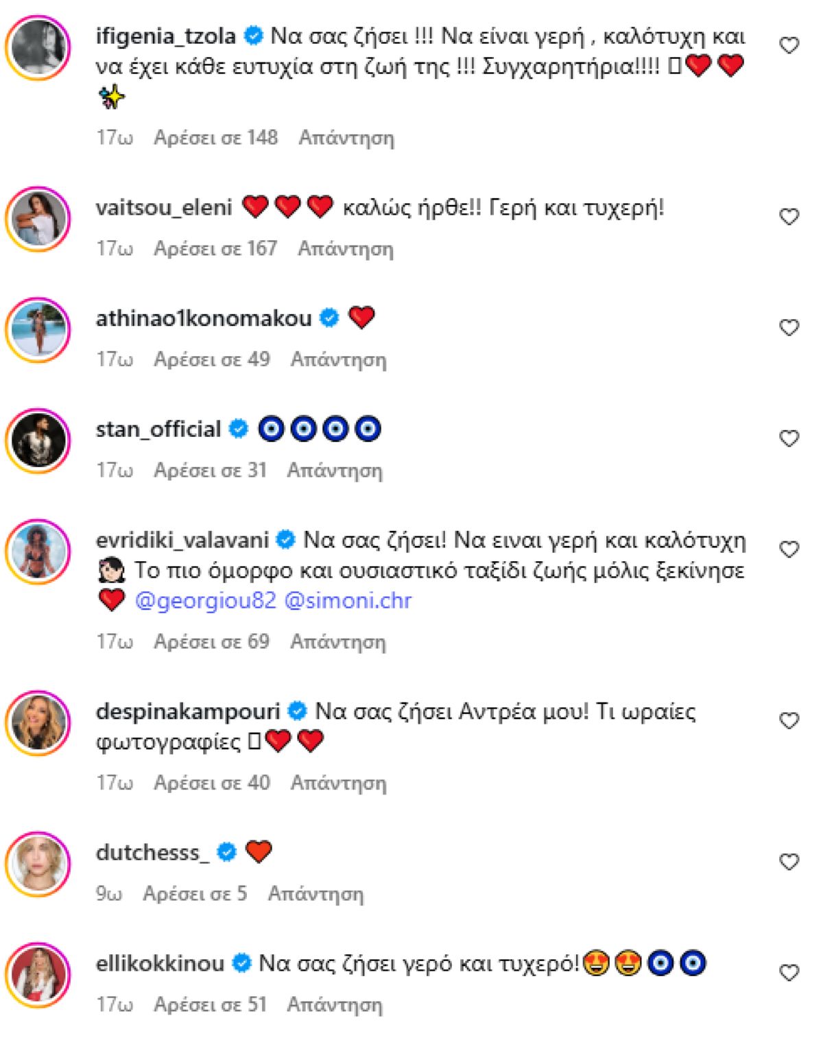 Τα σχόλια κάτω από την ανάρτηση του Ανδρέα Γεωργίου