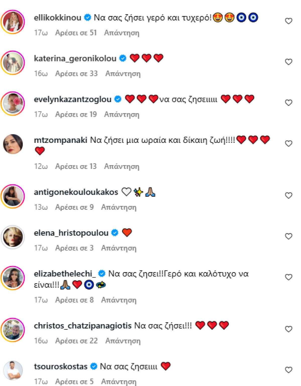 Τα σχόλια κάτω από την ανάρτηση του Ανδρέα Γεωργίου