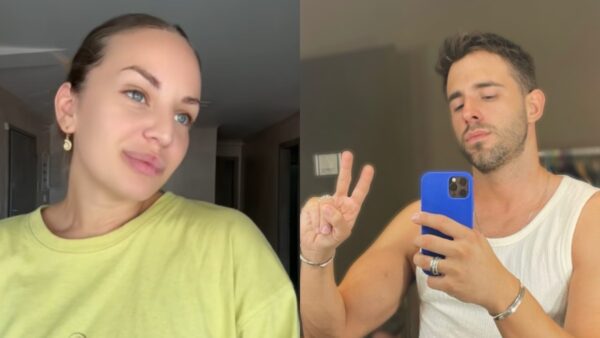 Η Ανδρομάχη και ο Γιώργος Λιβάνης