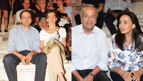 Ο Αντώνης Σαμαράς και η Γεωργία Κρητικού παλιά και σήμερα