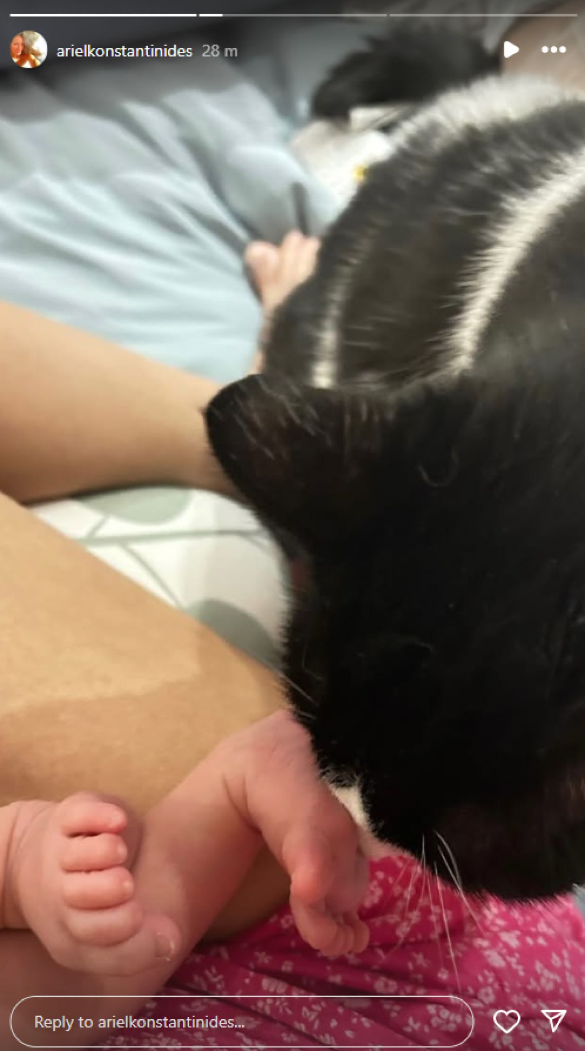 Η Άριελ Κωνσταντινίδη στο Instagram