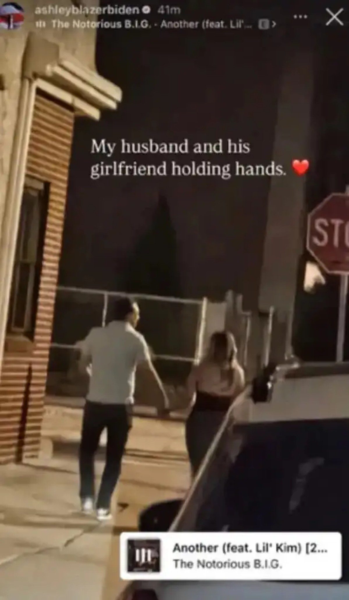 Ο σύζυγος της Άσλει Μπάιντεν με την ερωμένη του