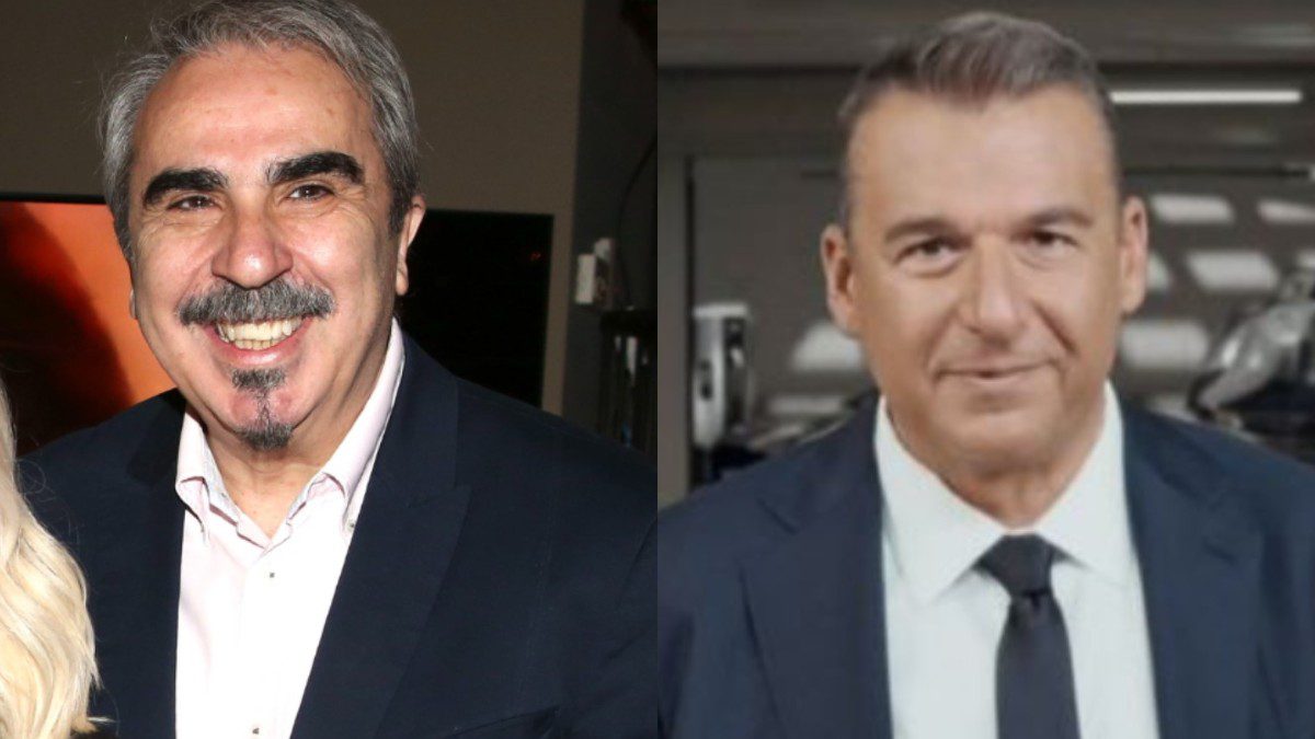 Ο Βαγγέλης Περρής και ο Γιώργος Λιάγκας