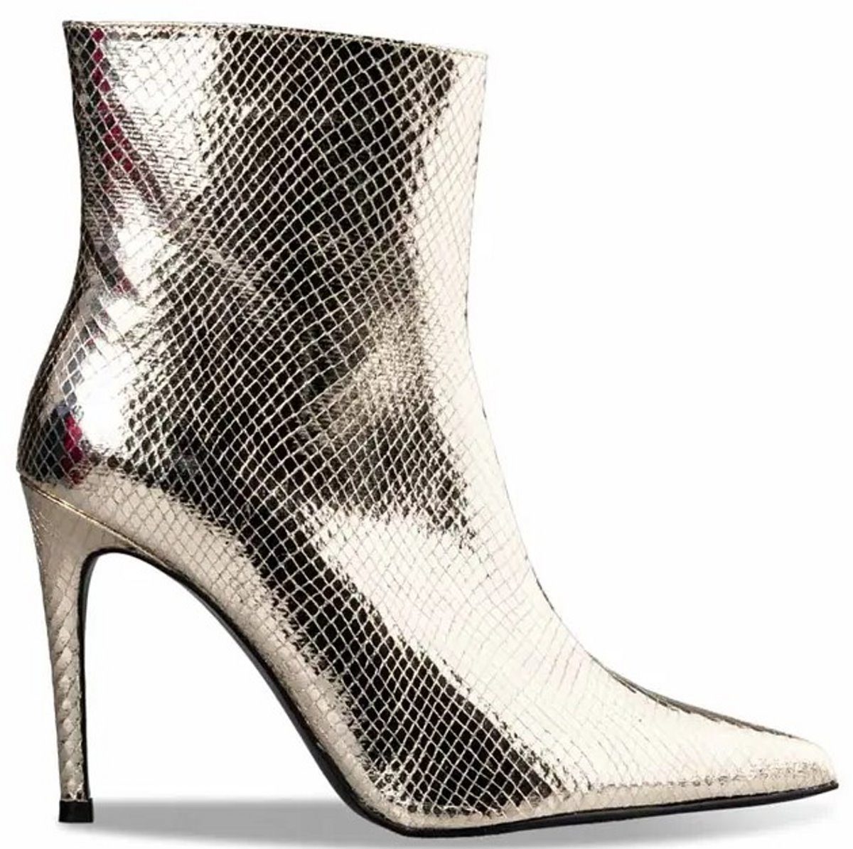 μεταλλιζέ μποτάκια envie shoes