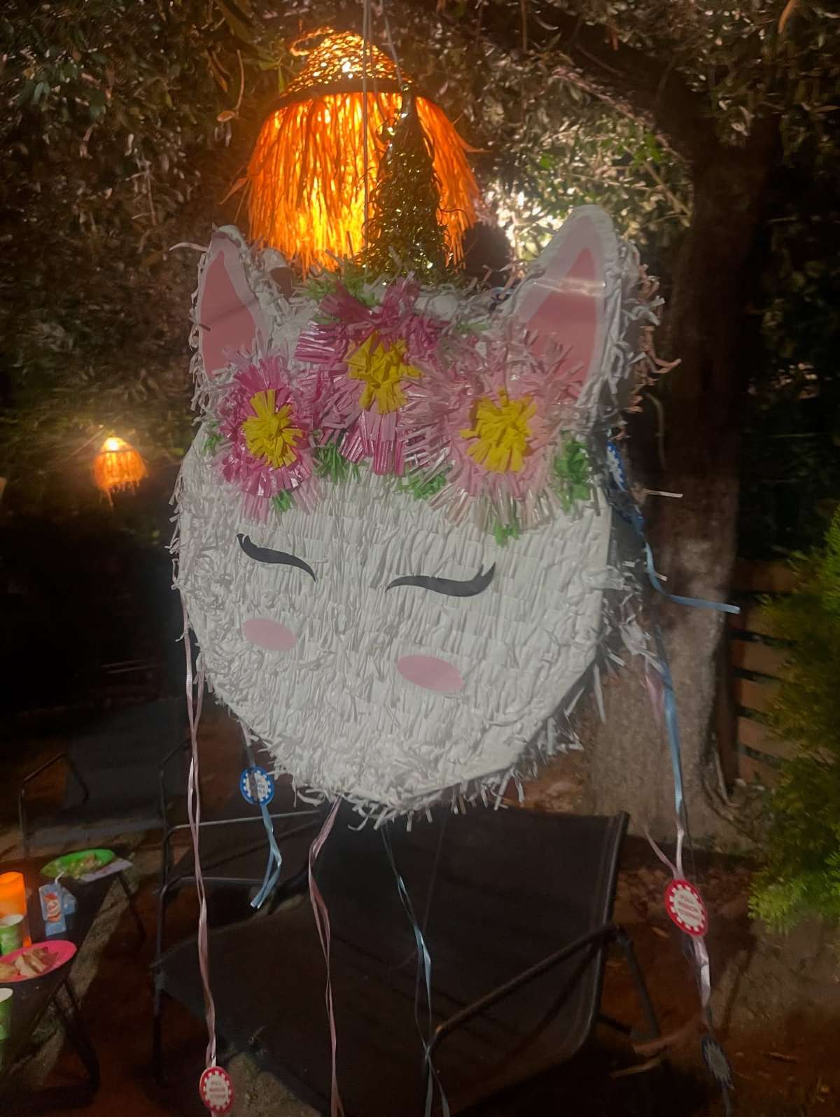 Στιγμιότυπο από το πάρτι γενεθλίων της Ευγενίας Δημητροπούλου