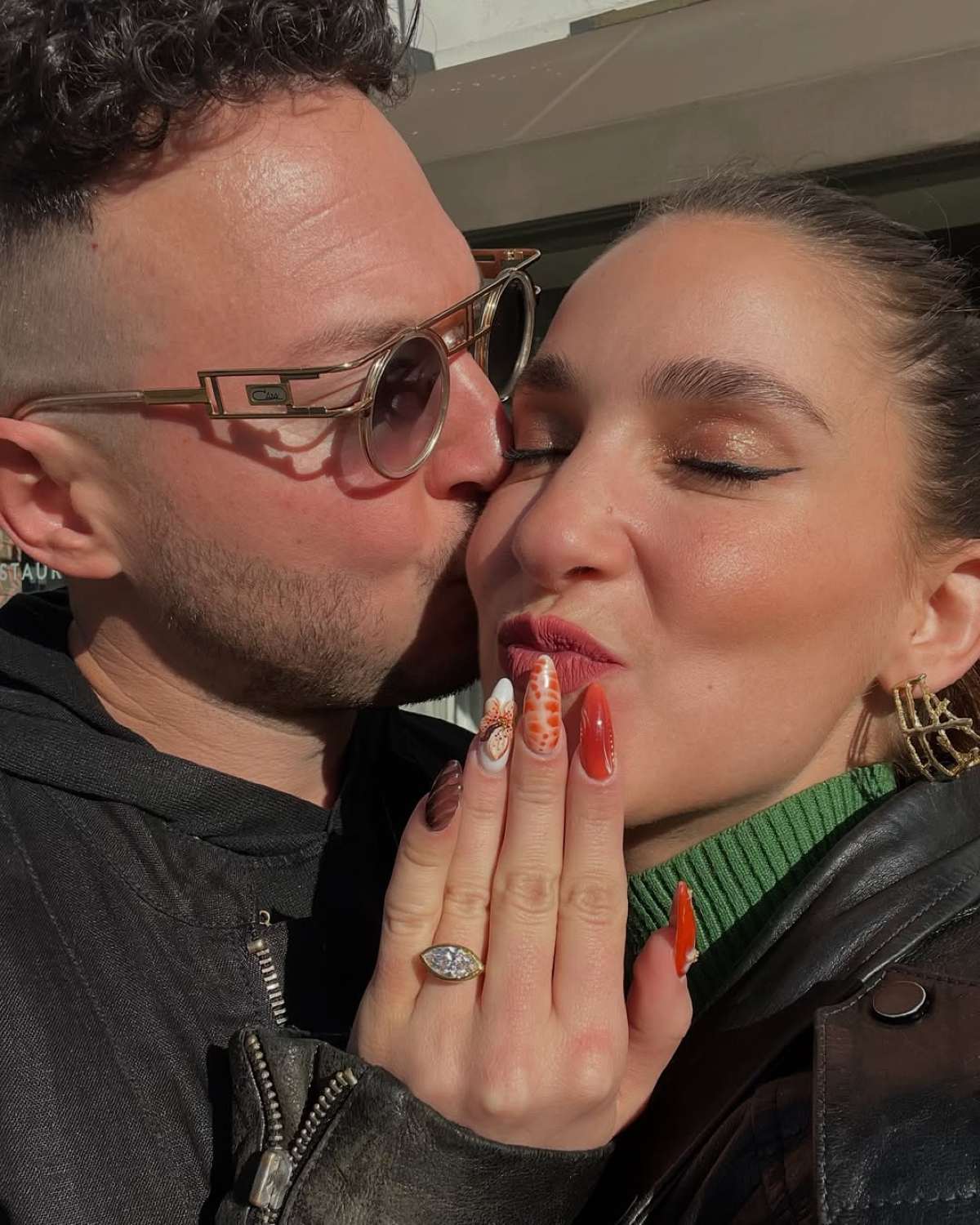 Η Evangelia και ο σύντροφός της