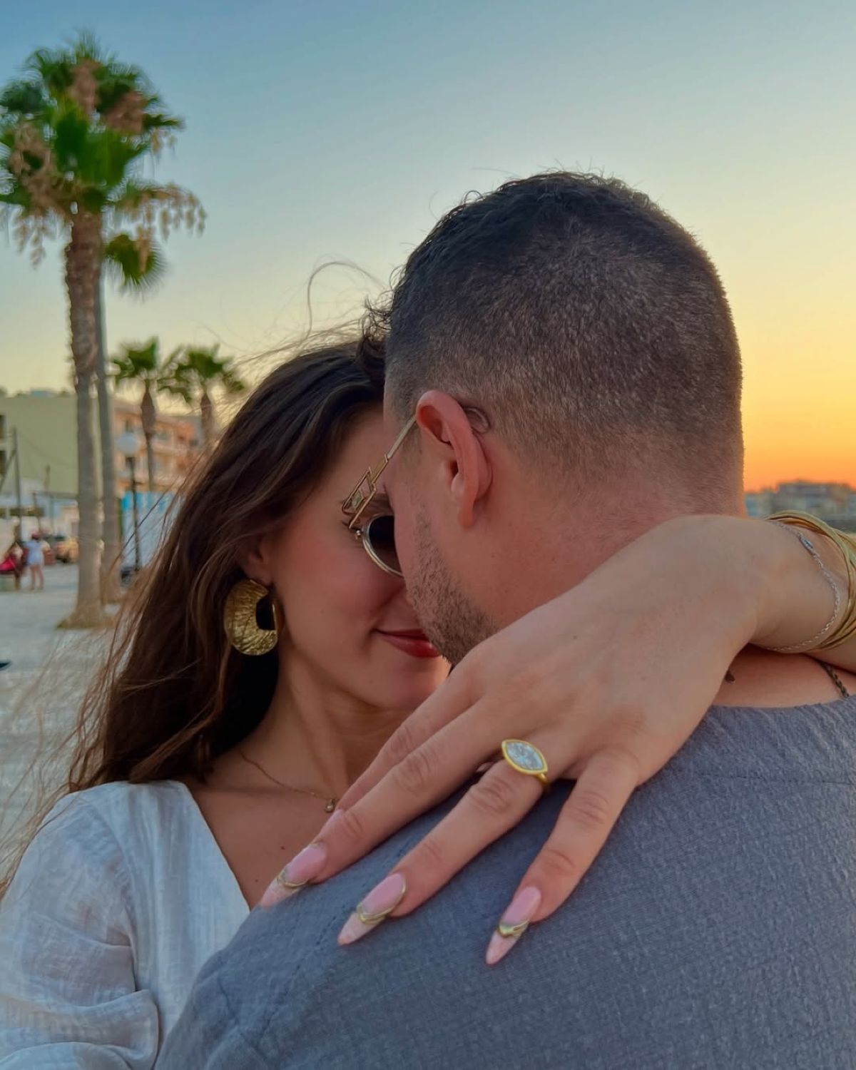 Η Evangelia και ο σύντροφός της