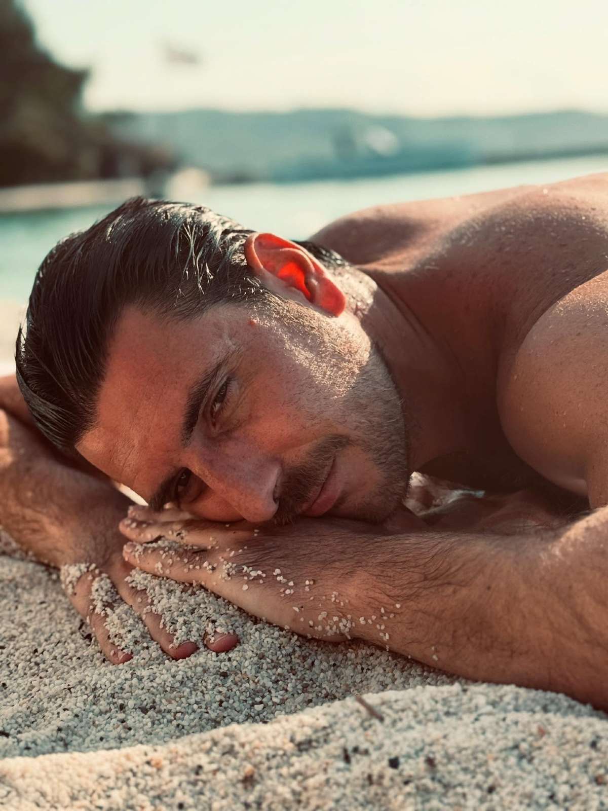 Ο Γιώργος Γεροντιδάκης στις διακοπές του