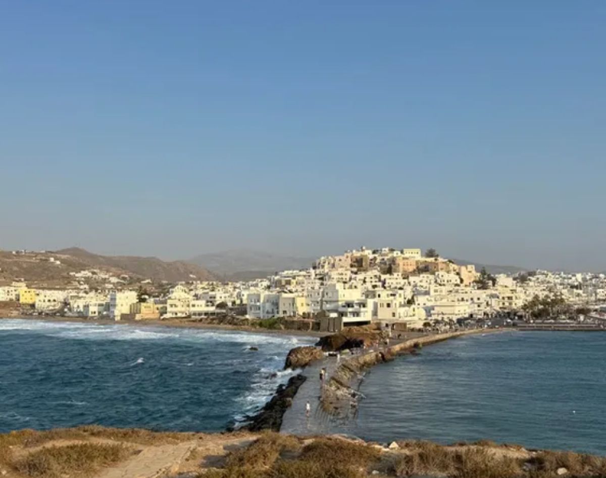 Ο Γιώργος Πατούλης και η Νάνσυ Κοίλου στη Νάξο