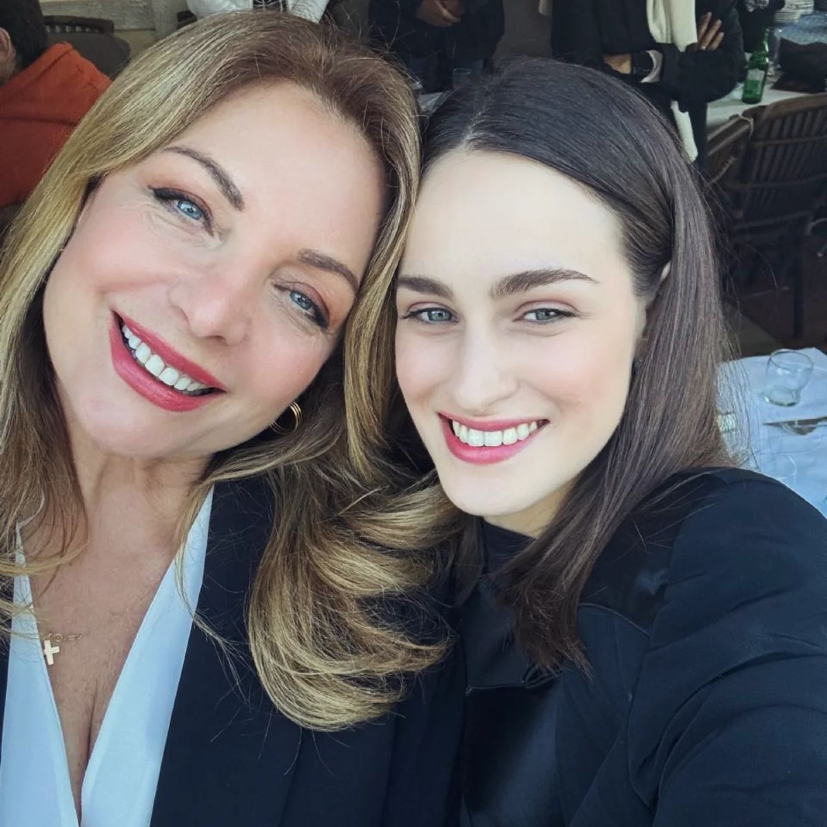 Η Άντζελα Γκερέκου με την κόρη της, Μαρία