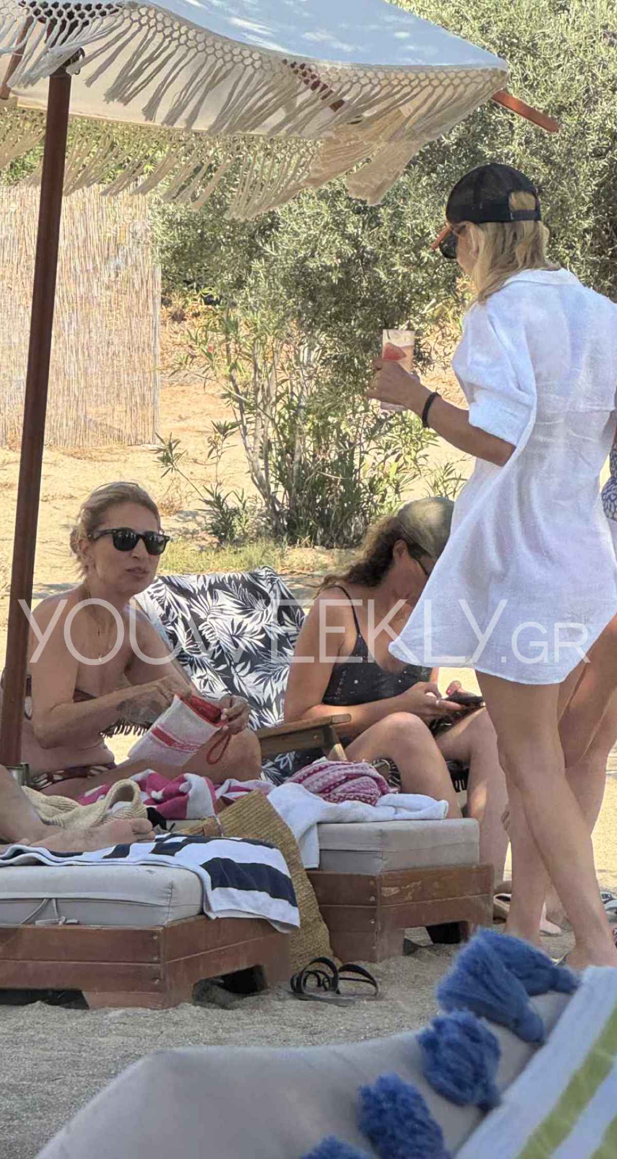 Η Μαρία Ηλιάκη στις διακοπές της