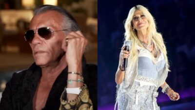 Ο Ηλίας Ψινάκης και η Άννα Βίσση