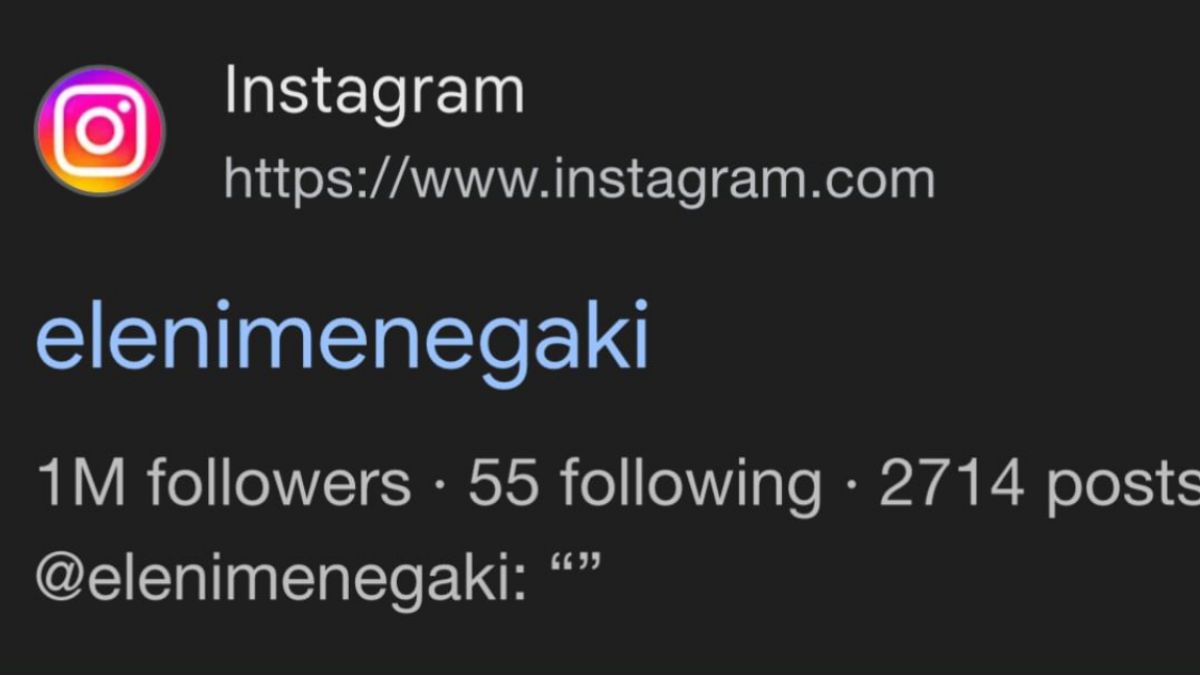 Ινσταγκραμ μενεγακ