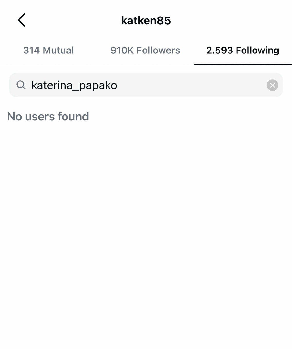 Η Κατερίνα Καινούργιου έκανε unfollow την Κατερίνα Παπακωστοπούλου