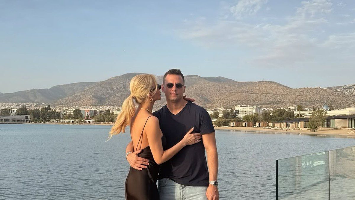 Η Κατερίνα Καινούργιου και ο Παναγιώτης Κουτσουμπής