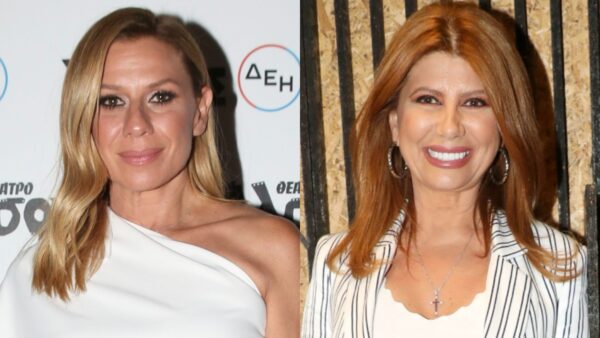 Η Ζήνα Κουτσελίνη και η Κατερίνα Καραβάτου