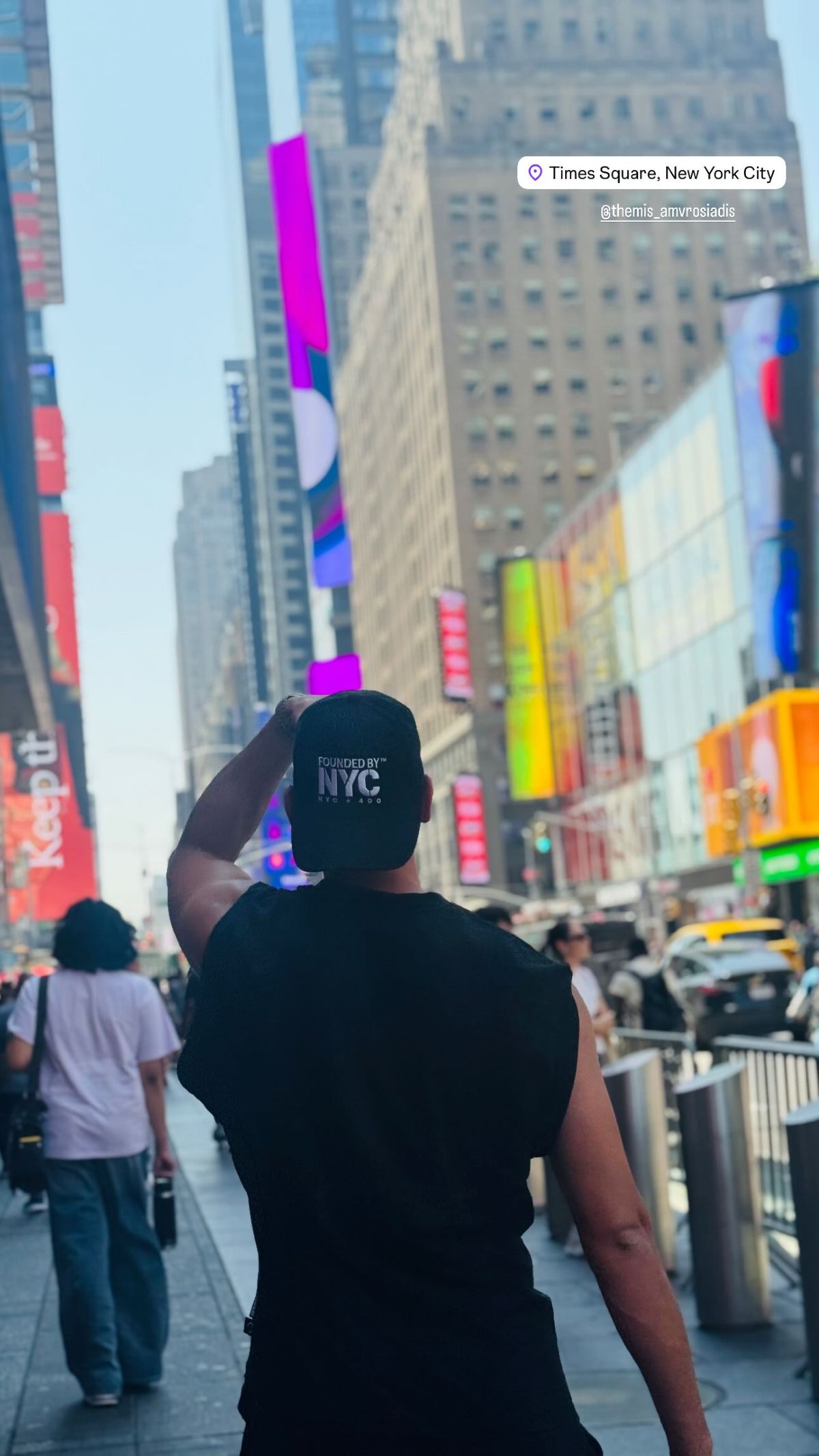 Η Κατερίνα Δαλάκα και ο Θέμης Αμβροσιάδης στην Νέα Υόρκη