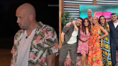 Ο Γιάννης Κορδώνης και η ομάδα του Καλύτερα δεν γίνεται