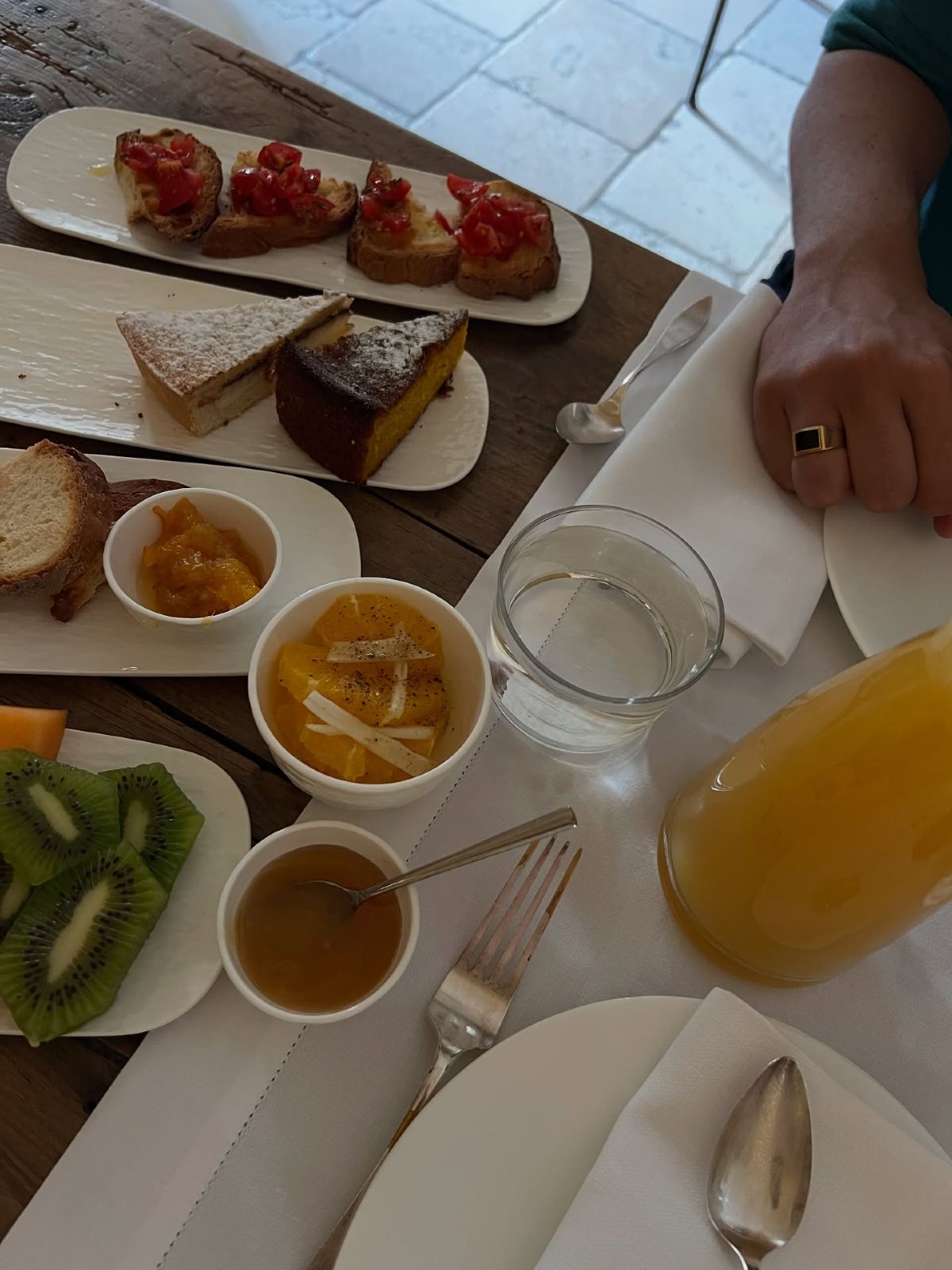 Η ανάρτηση της Μαρίας Κορινθίου από την Ιταλία