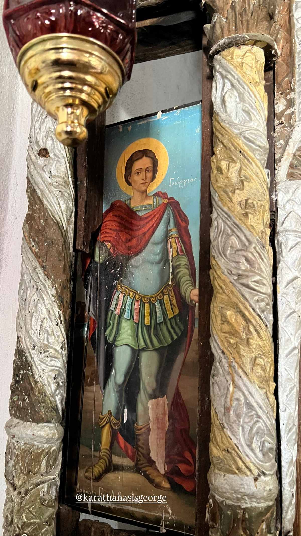 Εικόνα σε εκκλησία στην Αλόννησο