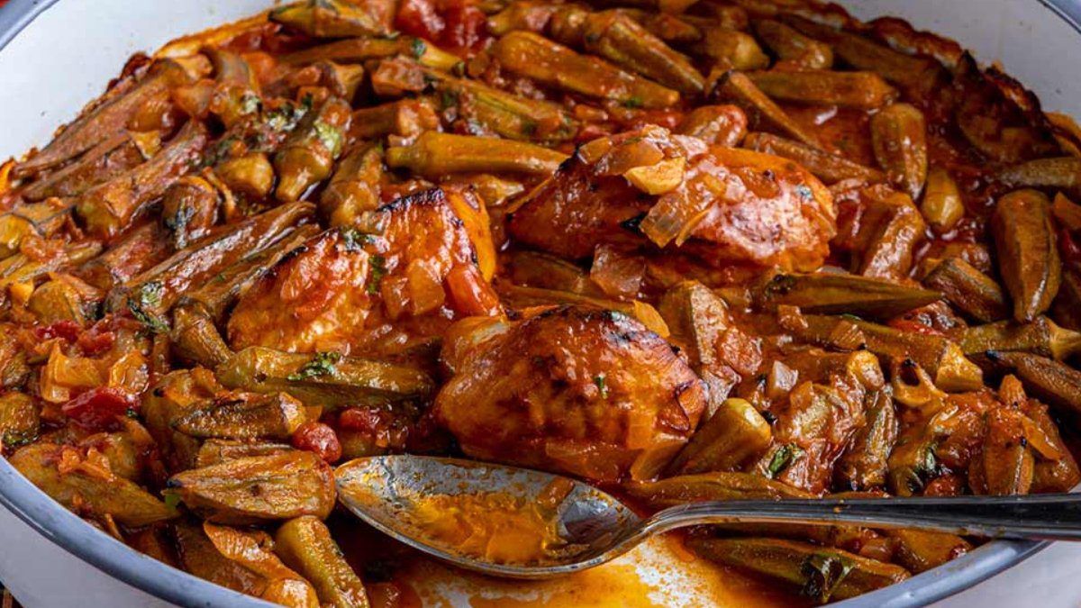 Κοτόπουλο με μπάμιες