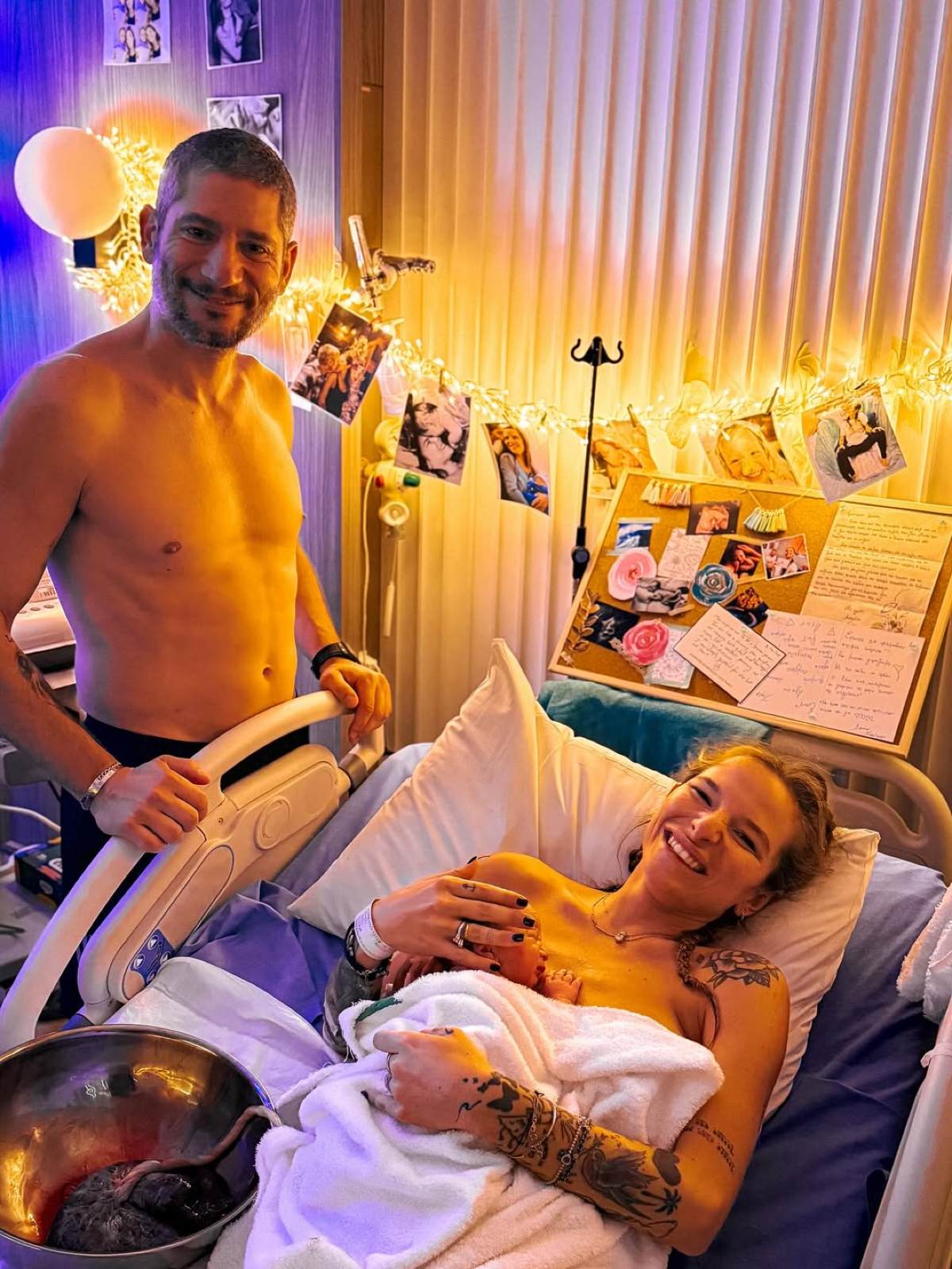 Η Κούρκουλου και ο Βασιλειάδης στο μαιευτήριο