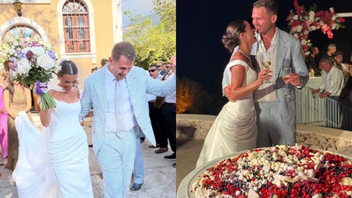 Ο Άρης Κουρκουμέλης και η σύζυγός του