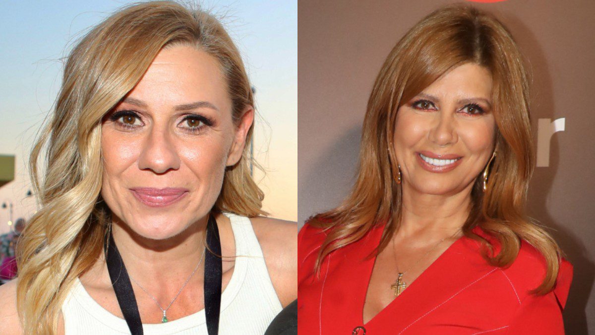 Η Ζήνα Κουτσελίνη και η Κατερίνα Καραβάτου