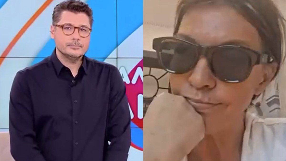 Ο Λάμπρος Κωνσταντάρας και η Βάνα Μπάρμπα