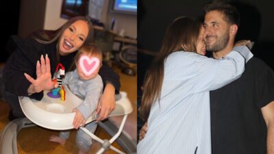 Η Ανδρομάχη και ο Γιώργος Λιβάνης