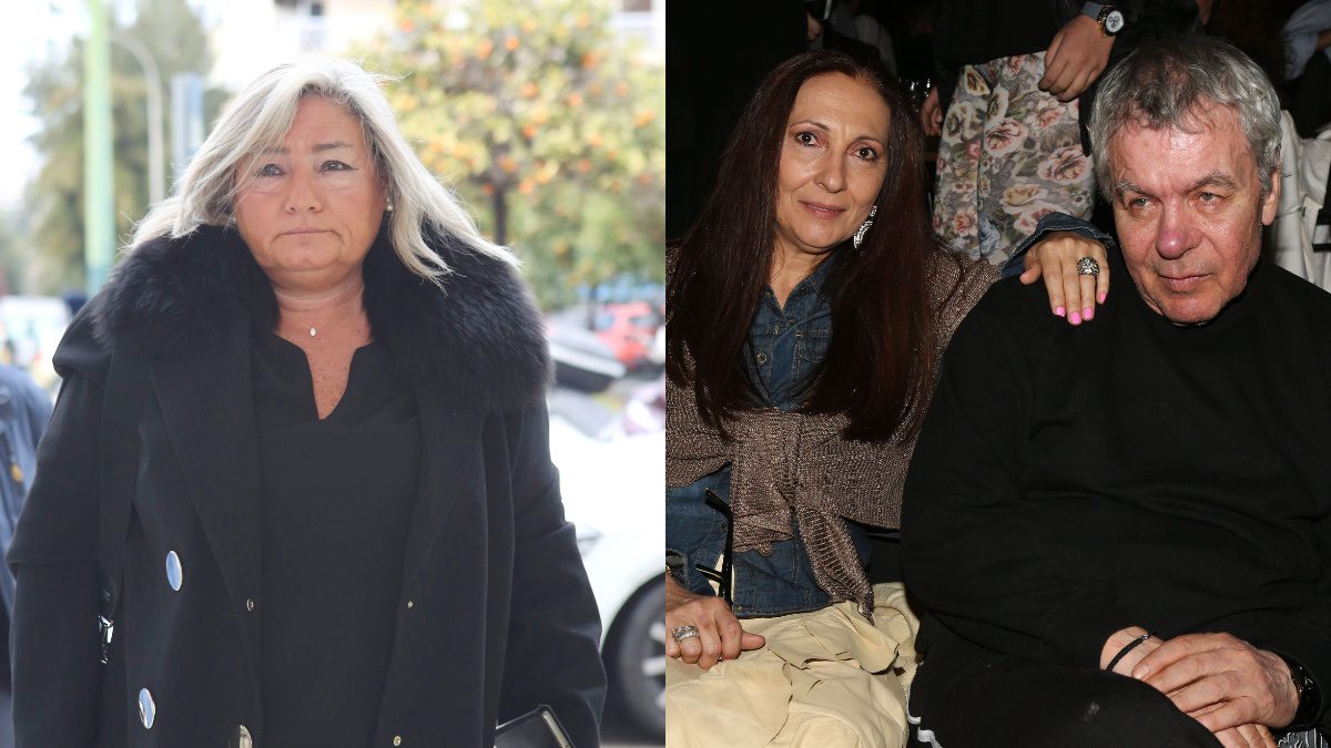 Η Λουκίλα Καρρέρ, ο Γιάννης Πουλόπουλος και η σύζυγός του