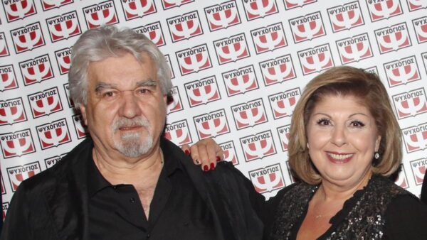 Η Λένα Μαντά και ο σύζυγός της