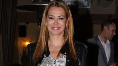 Η Μαρία Καλάβρια σε έξοόο της