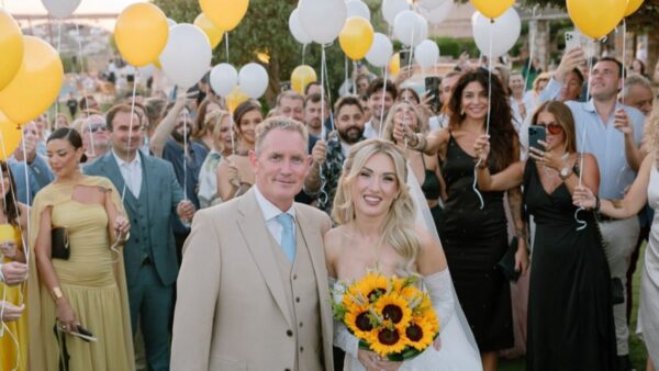 Ο γάμος της Μαρίας Θωμά και του Ian Holmes