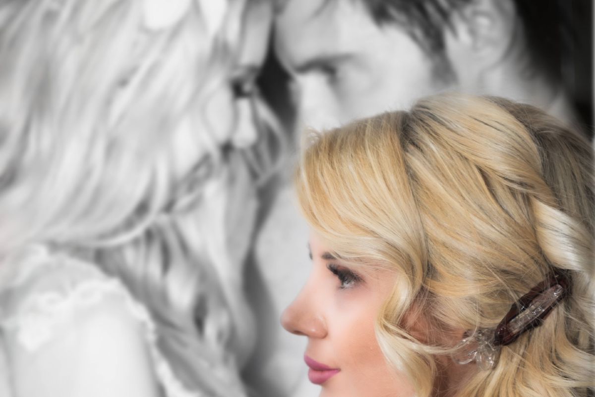 Η Σοφία Μαριόλα στον γάμο της