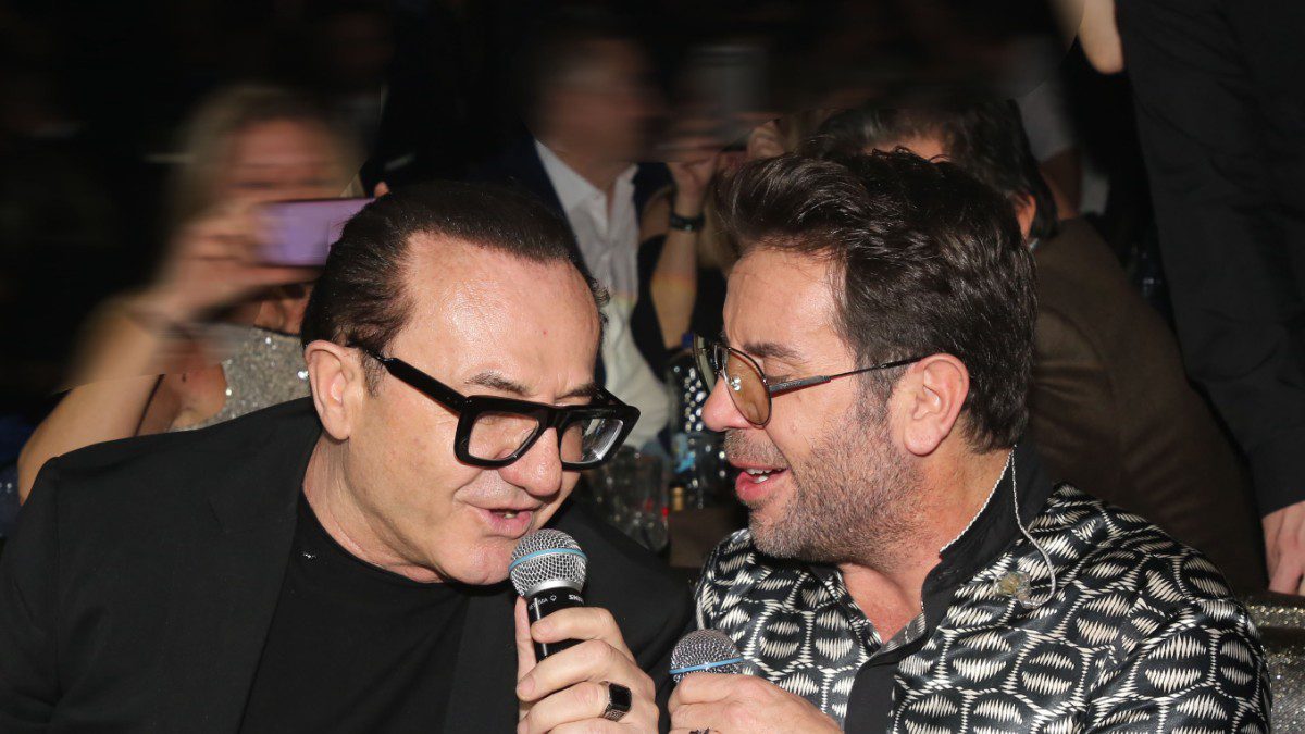 Ο Γιώργος Μαζωνάκης και ο Λευτέρης Πανταζής