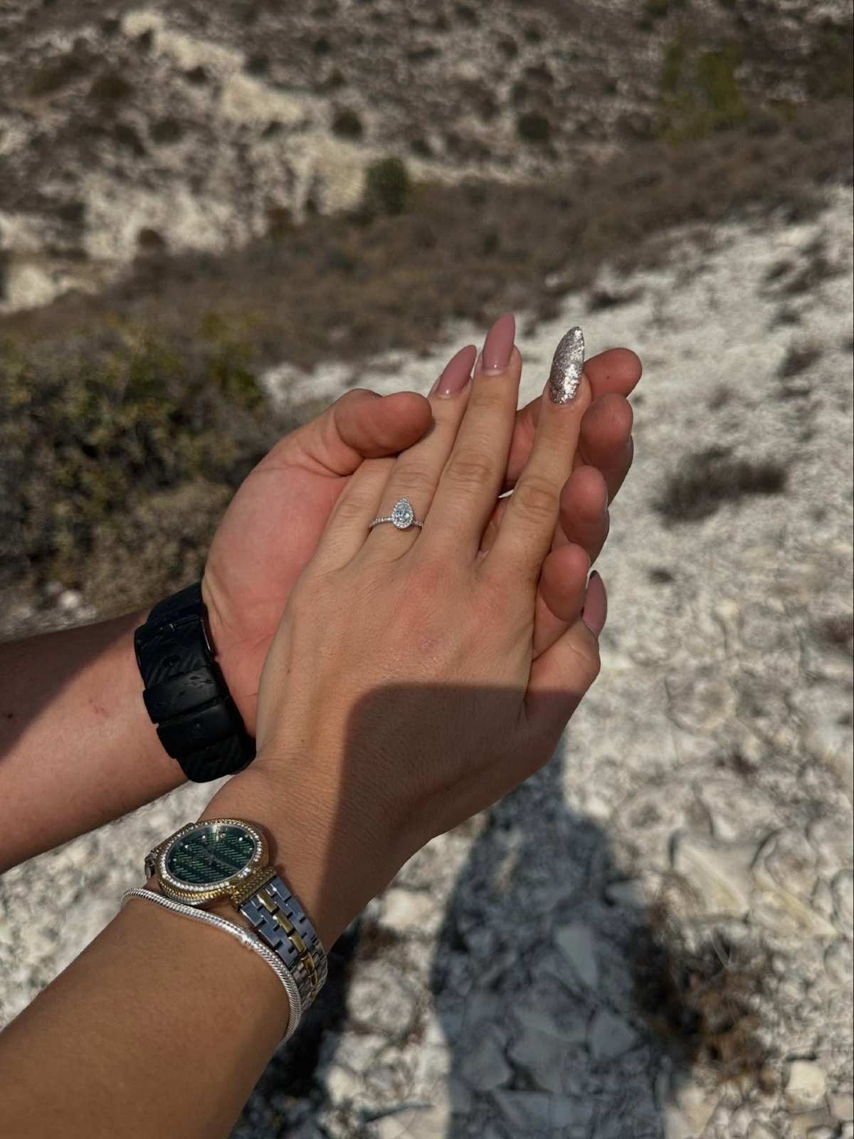 Το μονόπετρο που χάρισε ο Στέφανος Μιχαήλ στη Νάταλι Κατερ