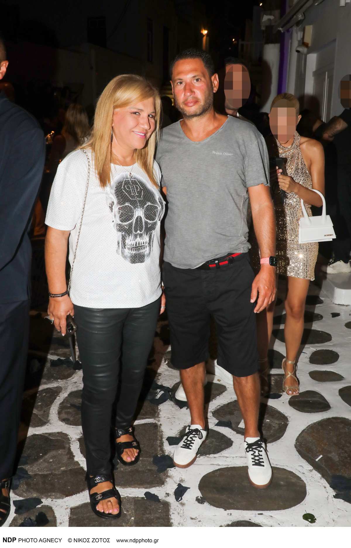 Η Δέσποινα Μοιραράκη με τον γιο της, Γιώργο