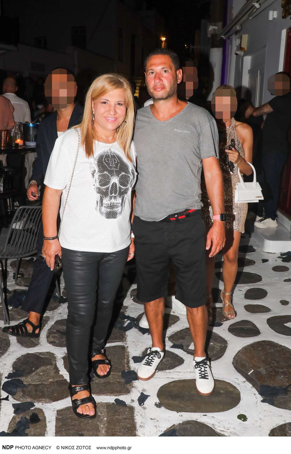 Η Δέσποινα Μοιραράκη με τον γιο της, Γιώργο